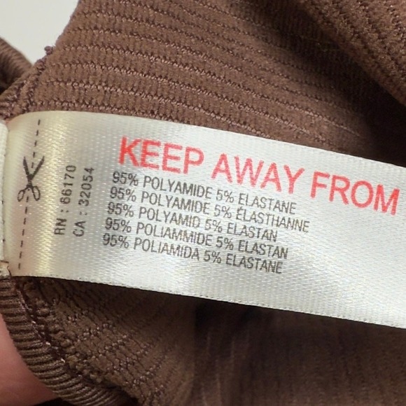 NWT Free People Movement Bail Out Long Sleeve Layer Crop Top in Cocoa XS Small - Picture 7 of 8